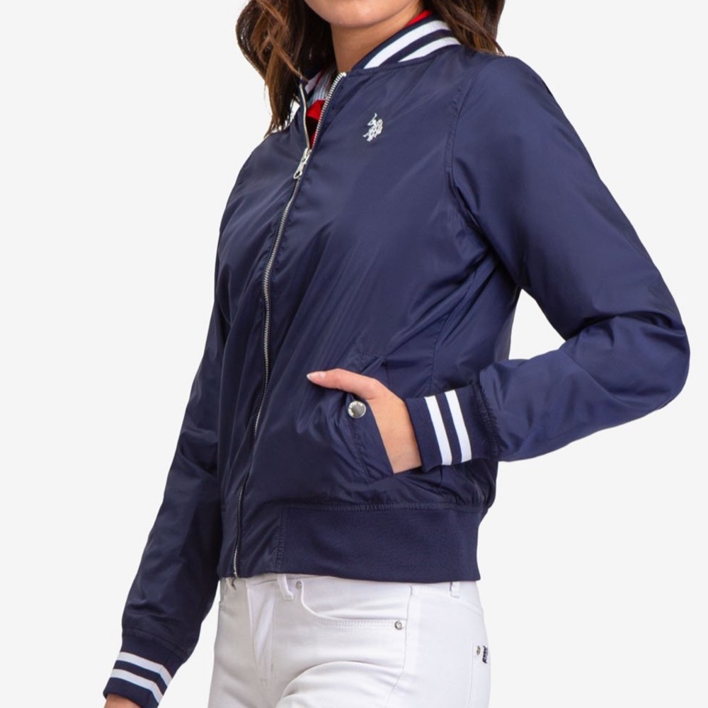 TIPPED BOMBER JACKET US POLO